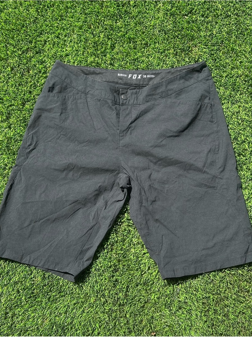 Fox Men's Black Flat Front Shorts